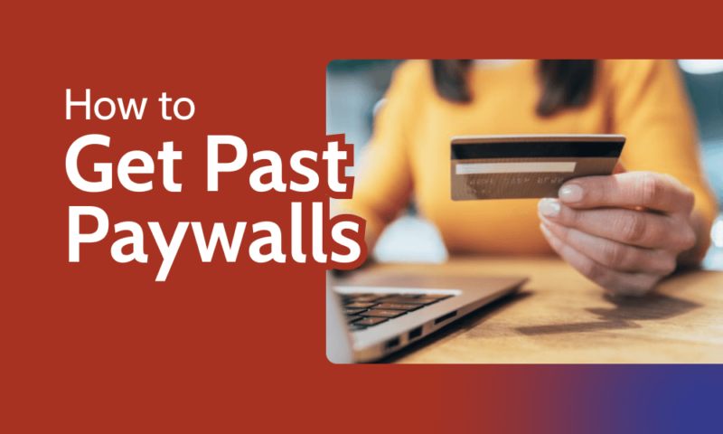 Paywall bypass options for accessing premium content
